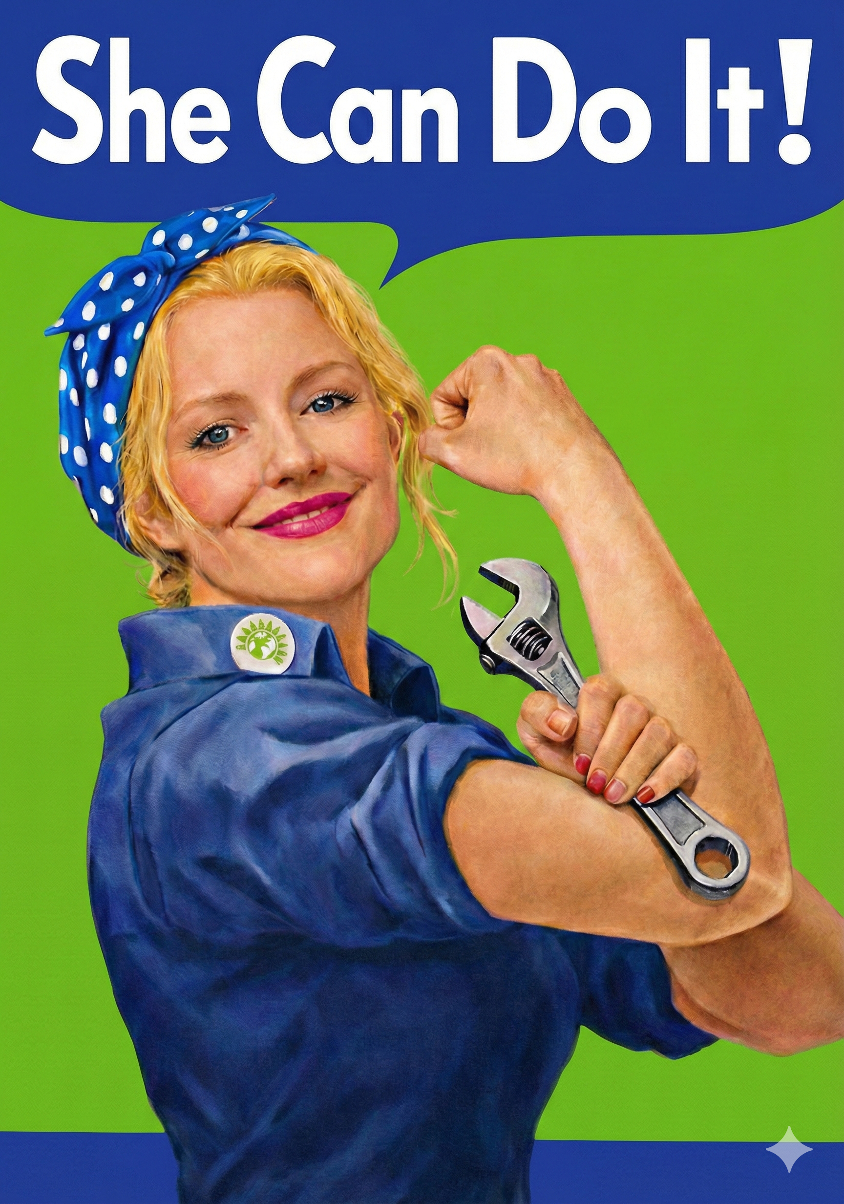 Hannah the Plumber Can Do It!